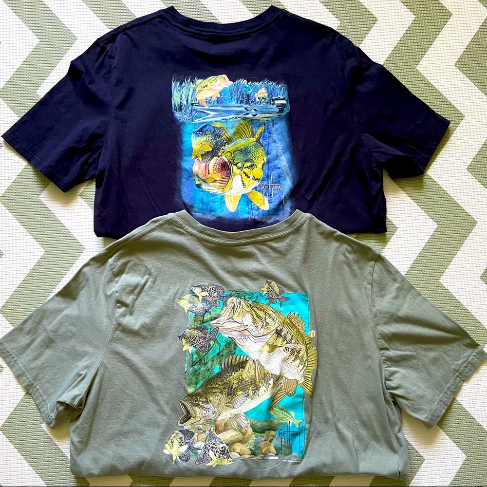 Men’s Guy Harvey Tees(2)